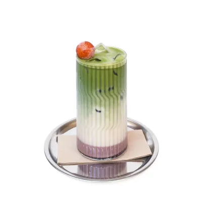 Strawberry Matcha Latte